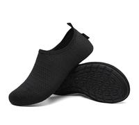 SAGUARO Escarpines Hombre Zapatillas de Agua Mujer Zapatillas Playa Secado Rápido Zapatos Agua Antideslizantes Calzado para Natacion Surf Acuaticas Piscina Negro Gr. 42/43 EU