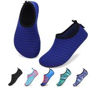 SAGUARO Escarpines Niño Niña Zapatillas para Agua Zapatos de Río Playa Calzado Deportes Acuáticos para Piscina Buceo Surf Natación Nadar Mares Vela Rocas, Azul Admiral, 34/35 EU
