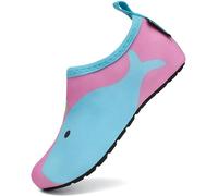 SAGUARO Escarpines Niño Niña Zapatos de Agua Antideslizante Zapatillas Agua Respirable Zapatillas Playa Escarpines Piscina Calzado para Natacion Surf Acuaticas Estilo:5 Rosa,Gr.20/21 EU