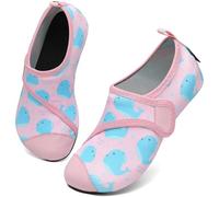 SAGUARO Escarpines Niño Niña Zapatos de Agua Cómodos Antideslizante Calcetines para Piscina Playa Zapatillas Natacion para Río Mar, Touch X, Rubor Rosa, 32/33 EU