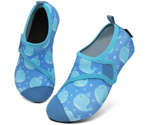 SAGUARO Escarpines Niño Niña Zapatos de Agua Cómodos Antideslizante Calcetines para Playa Zapatillas Natacion para Río, Touch X, Cielo Azul, 28/29 EU