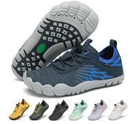 SAGUARO Escarpines Niño Zapatillas Barefoot Niños Secado Rápido Zapatillas de Agua Niña Ligeras Zapatos de Playa Piscina Mar Azul, 32 EU