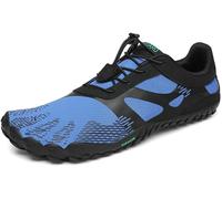 SAGUARO Hombre Mujer Minimalistas Zapatillas de Trail Running Ligeras y Respirable Zapatos Descalzos Gym Playa Calzado de Deportes Acuaticos para Correr Senderismo, Azul 45 EU