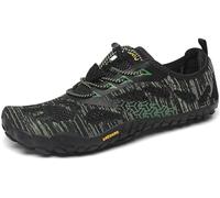 SAGUARO Hombre Mujer Zapatillas Barefoot Minimalistas Calzado de Training Ligeras Cmodas para Caminar Senderismo Ciclismo Trail Running Trekking Playa Agua, Cocodrilo Verde, 45 EU
