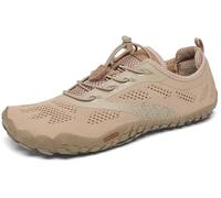 SAGUARO Hombre Mujer Zapatillas Barefoot Minimalistas Calzado de Training Ligeras Cmodas para Caminar Senderismo Ciclismo Trail Running Trekking Playa Agua, Marrón Sepia, 40 EU