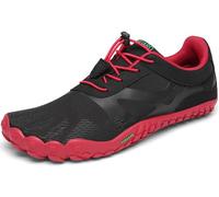 SAGUARO Hombre Mujer Zapatillas Barefoot Minimalistas Calzado de Training Ligeras Cmodas para Caminar Senderismo Ciclismo Trail Running Trekking Playa Agua, Rojo, 38 EU