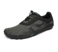 SAGUARO Hombre Mujer Zapatillas Barefoot Zapatos Minimalistas Cinco Dedos Correr Gimnasio Senderismo para Transpirables Antideslizantes Ligeras Verdepuro,Gr.46