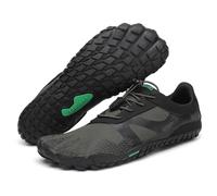 SAGUARO Mujer Hombre Barefoot Zapatillas Minimalistas Zapatillas de Trail Running Antideslizante Calzado Barefoot para Fitness Trekking Gym Verde Oscuro,Gr.46