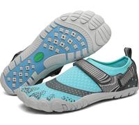 SAGUARO Mujer Hombre Escarpines - Barefoot Mujer Hombre Calzado Respetuoso Deportivas Zapatillas Minimalistas Antideslizantes Escarpines Agua para Playa Surf Rio Piscina Azure, Gr.41