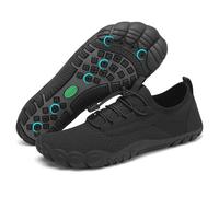SAGUARO Mujer Hombre Escarpines - Barefoot Mujer Hombre Calzado Respetuoso Zapatillas Minimalistas Escarpines Agua Deportivas Zapatos Barefoot para Playa Surf Rio Piscina Negro Intenso, Gr.44