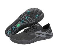 SAGUARO Mujer Hombre Escarpines - Barefoot Mujer Hombre Calzado Respetuoso Zapatillas Minimalistas Escarpines Agua Deportivas Zapatos Barefoot para Playa Surf Rio Piscina Negro Ahumado, Gr.39