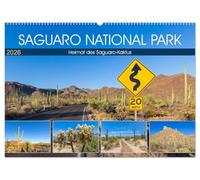 SAGUARO NATIONAL PARK Heimat des Saguaro-Kaktus (Wandkalender 2026 DIN A2 quer), CALVENDO Monatskalender: Wüstenimpressionen aus Arizona