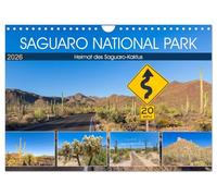SAGUARO NATIONAL PARK Heimat des Saguaro-Kaktus (Wandkalender 2026 DIN A4 quer), CALVENDO Monatskalender: Wüstenimpressionen aus Arizona
