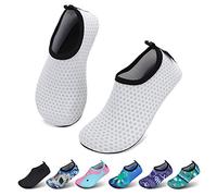 SAGUARO Niño Escarpines Niña Bebe Zapatos de Agua Neopreno Surf Antideslizantes Barefoot Zapatillas Verano Niños Running Deportes Acuáticos Grismoteado Gr.32/33 EU