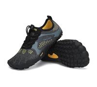 SAGUARO Niños Barefoot Zapatillas Niña Zapatillas Minimalista Transpirable Barefoot Escarpines Zapatillas de Trail Running, Niños Fast Ⅰ - Zapatos Barefoot Negro,Gr.27