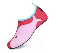 SAGUARO Niños Escarpines Niño Niña Escarpines Agua Antideslizante Zapatillas Agua Transpirable Zapatos Playa para Piscina Natación Surf Acuáticas Rojo,GR.20/21