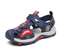 SAGUARO Sandalias Cerradas Niños Trekking Verano Zapatos al Aire Libre Transpirable Cielo Azul Gr.34