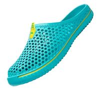 SAGUARO Unisex Zapatillas de Playa Ahueca hacia Fuera Las Jardín Sandalias Clogs Zapatos de Interior Exterior del Deslizador 38EU Azul