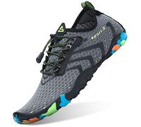 SAGUARO Unisex Zapatos de Agua Antideslizante Secado Rápido Natación Playa Surf Escarpines para Hombre Mujer Grigioscuro 36