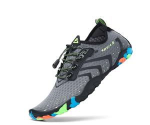 SAGUARO Unisex Zapatos de Agua Antideslizante Secado Rápido Natación Playa Surf Escarpines para Hombre Mujer Grigioscuro 36