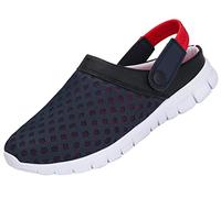 SAGUARO Unisex Zuecos Hombres Mujer Zapatillas de Playa Respirable Malla Ahueca hacia Fuera Las Sandalias Zapatos 48 EU