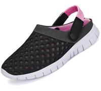 SAGUARO Unisex Zuecos Hombres Mujer Zapatillas de Playa Respirable Malla Ahueca hacia Fuera Las Sandalias Zapatos 36 EU