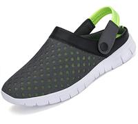 SAGUARO Unisex Zuecos Hombres Mujer Zapatillas de Playa Respirable Malla Ahueca hacia Fuera Las Sandalias Zapatos 48 EU