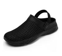 SAGUARO Unisex Zuecos Hombres Mujer Zapatillas de Playa Respirable Malla Ahueca hacia Fuera Las Sandalias Zapatos 48 EU