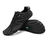 SAGUARO Vitality IV - Zapatos Barefoot Zapatillas Mujer Hombre Minimalistas Zapatillas de Barefoot Calzado para Wide Tox Box Negro Noche,Gr.40