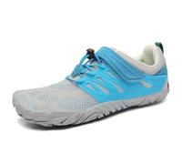 SAGUARO Zapatillas Barefoot Hombre Mujer Zapatillas Minimalistas Zapatos Barefoot Calzado Minimalistas Zapatillas de Trail Running Barefoot Shoes para Zero Drop Suela Capri Blue,Gr.41