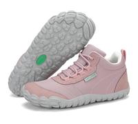 SAGUARO Zapatillas Barefoot Hombre Zapatillas Minimalistas Mujer Zapatillas de Trail Running Antideslizantes Zapatos Barefoot Calzado Descalzo con Suela Zero Drop Rosa,EU Gr.39
