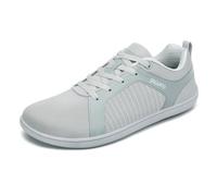 SAGUARO Zapatillas Barefoot Hombre - Zapatos Minimalista Antideslizante - Zapatillas Casual Barefoot Shoes con Puntera Ancha, Suela de Goma para Uso Diario en Ciudad,Paseos,Escuela y Viaje Gris,Gr.40