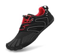 SAGUARO Zapatillas Barefoot Hombre Zapatos Minimalistas Mujer Calzado Descalzos Ligeras Transpirables y Antideslizantes, 59 Rojo, 44 EU