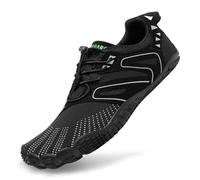 SAGUARO Zapatillas Barefoot Hombre Zapatos Minimalistas Mujer Calzado Descalzos Ligeras Transpirables y Antideslizantes, 59 Negro, 45 EU