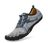 SAGUARO Zapatillas Barefoot Hombre Zapatos Minimalistas Mujer Calzado Descalzos Ligeras Transpirables y Antideslizantes, Mejorar Gris, 46 EU