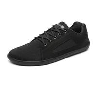 SAGUARO Zapatillas Barefoot Luck Ⅰ - Calzado de Trail Hombre y Mujer, Descalzo y Flexibles, Casual para Caminar, Negro, GR.39