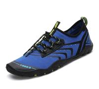 SAGUARO Zapatillas de Agua para Hombre Mujer Secado Rápido Escarpines Transpirable Antideslizantes Zapatos de Playa, Playa Azul 44