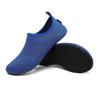 SAGUARO Zapatillas de Casa Hombre Mujer Pantuflas Interior Exterior Slipper Antideslizante Suave, Azul Woad 40/41EU