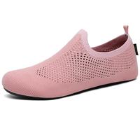 SAGUARO Zapatillas de Estar por Casa Hombre Mujer Zapatos de Casa Ligero Comodas Pantuflas Flexible Antideslizante, Rosa 40/41EU