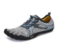 SAGUARO Zapatillas Minimalistas Hombre Zapatillas Barefoot Mujer Ligera Transpirable Calzado Minimalistas para Wide Tox Box Gris Tenue,Gr.42