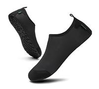SAGUARO Zapatos Agua Hombre Mujer Zapatillas para Playa Surf Natación Transpirable Secado Rápido Unisex Escarpines Negro 46/47 EU