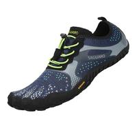 SAGUARO Zapatos Barefoot Hombre Zapatillas Minimalistas Mujer Calzado Trail Running Azul 47