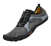 SAGUARO Zapatos Barefoot Hombre Zapatillas Minimalistas Mujer Calzado Trail Running Negro 44