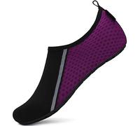 SAGUARO Zapatos de Agua Hombre Mujer Zapatos de Piel descalza para Surf Swim Beach Playa Yoga,02-Morado,40/41