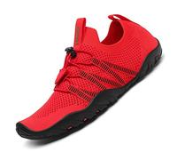 SAGUARO Zapatos de Agua Mujer Hombre Escarpines Piscina Secado Zapatillas para Nadar Ligeros Calzado para Vela, Morado Rojizo, 43 EU