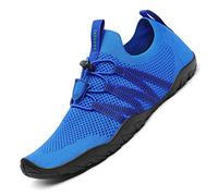 SAGUARO Zapatos de Agua Mujer Hombre Escarpines Piscina Secado Zapatillas para Nadar Ligeros Calzado para Vela, Azul Capri, 42 EU