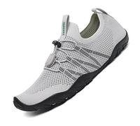SAGUARO Zapatos de Agua Mujer Hombre Escarpines Piscina Secado Zapatillas para Nadar Ligeros Calzado para Vela, Gris tráfico, 40 EU