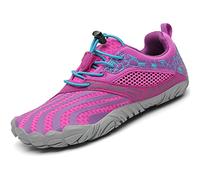 SAGUARO Zapatos de Agua para Niños Secado Rápido Antideslizante Natación Calzado Niña Natación Buceo Rosa Gr.27
