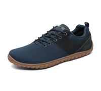 SAGUARO Zapatos Minimalista Hombre Calzado De Trail Mujer Cómodas Calzado Descalzo Flexibles Zapatillas Casual para Caminar Zapatillas para Andar con Wide Tox Box Azul,Gr.44