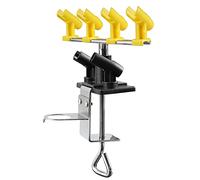 SAGUD Soporte para aerógrafo Kit de Soporte para estación de aerógrafo con Abrazadera Rotación de 360° Admite hasta 6 Pistolas de aerógrafo